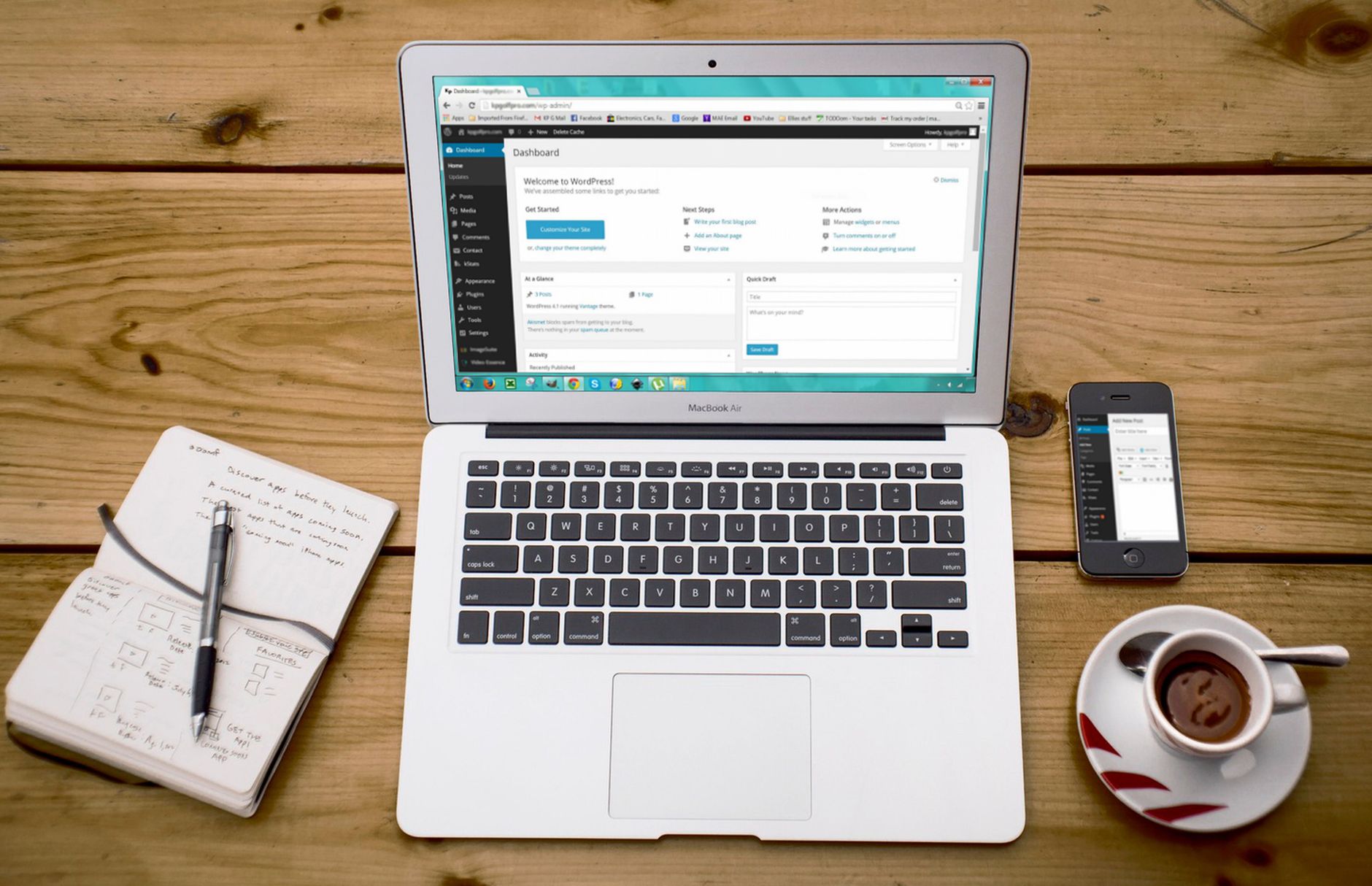 AEO for WordPress — executed fixes, not audits